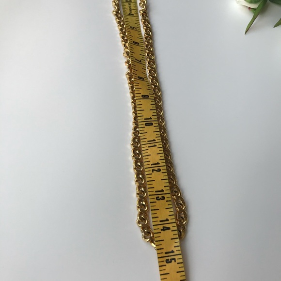 VTG Givenchy Gold Chain Necklace - Picture 7 of 9